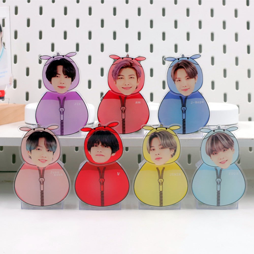 BTS Bangtan Boys style merchandise automatic head-bobbing doll Park Jimin Jin Ho Seok Taehyun Taehyun automatic head-bobbing doll 004