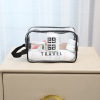 Waterproof storage system PVC, handheld cosmetic bag