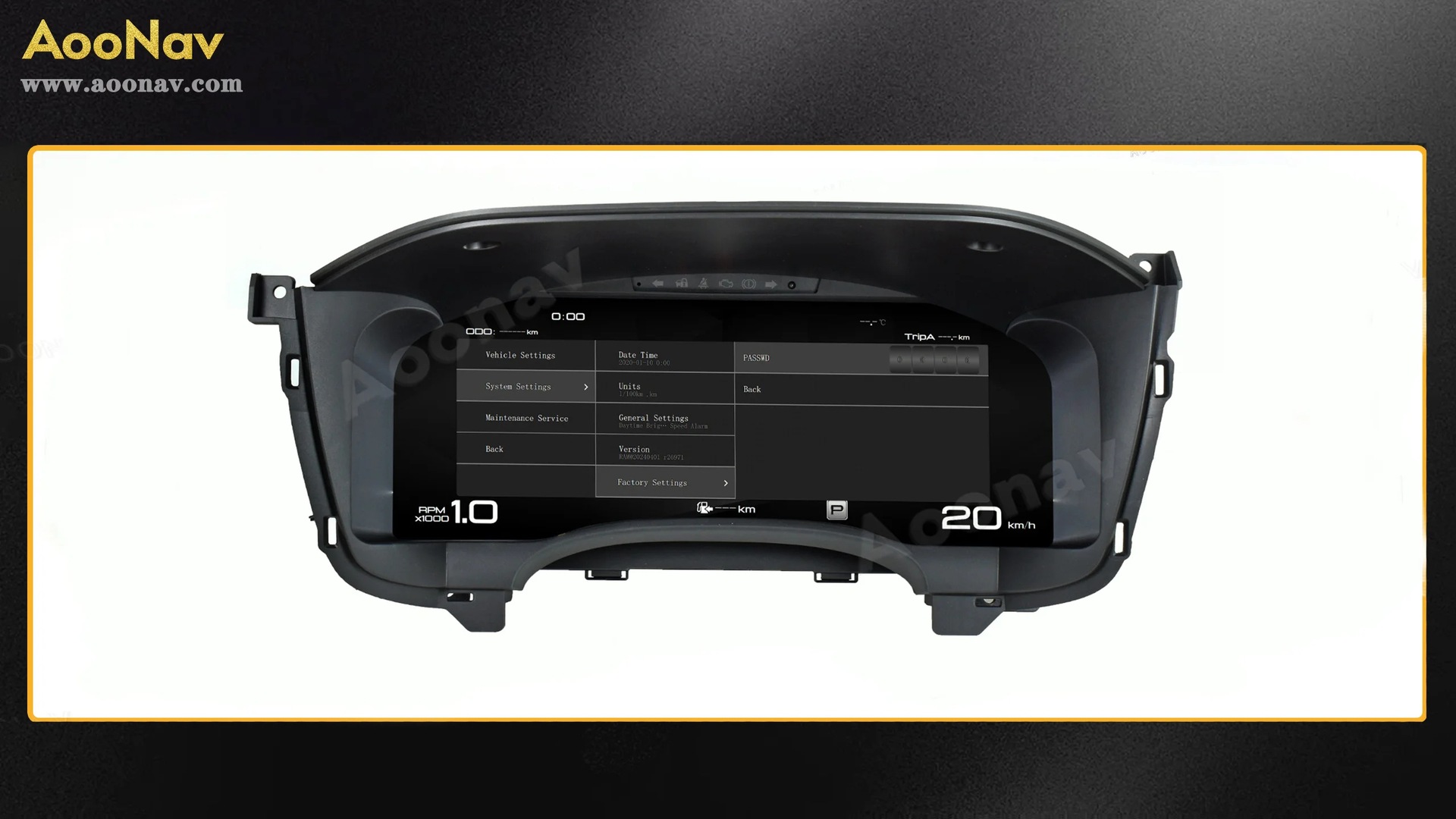 Suitable for Chevrolet Silverado Gmc Sierra 2007 - 2013 Digital Dashboard Oil Gauge Cluster