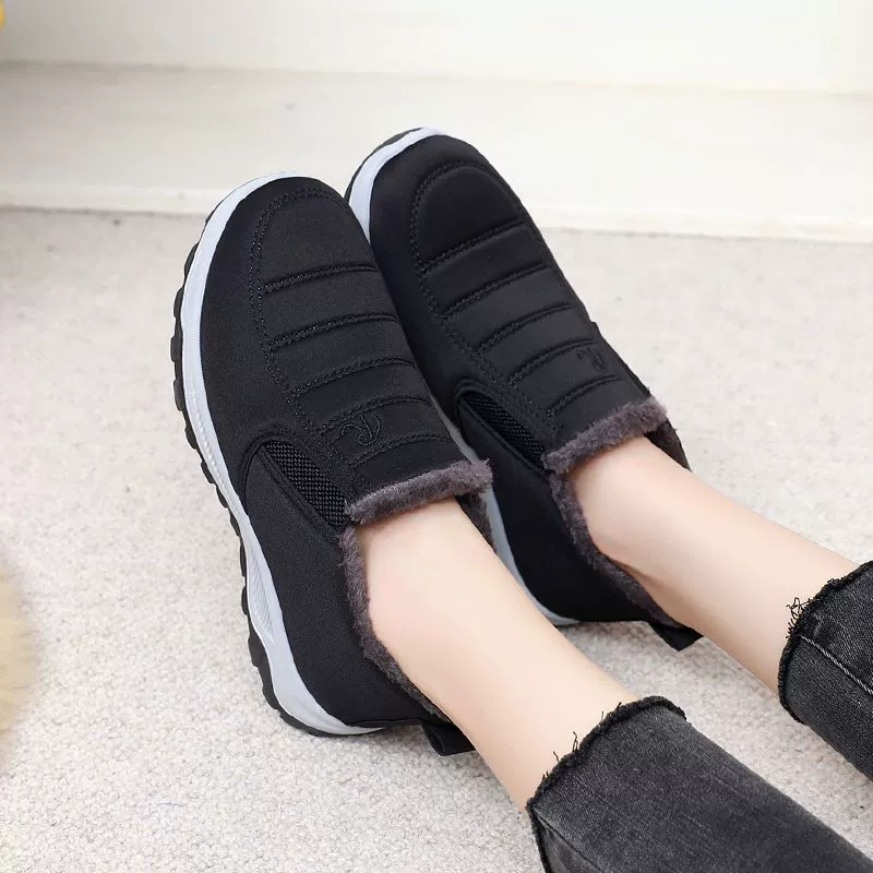 Winter fleece non-slip boots for men and women