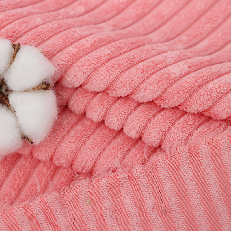 2.5条锦涤灯芯绒面料布粗条抽条绒布料鞋材沙发抱枕靠垫面料窗帘