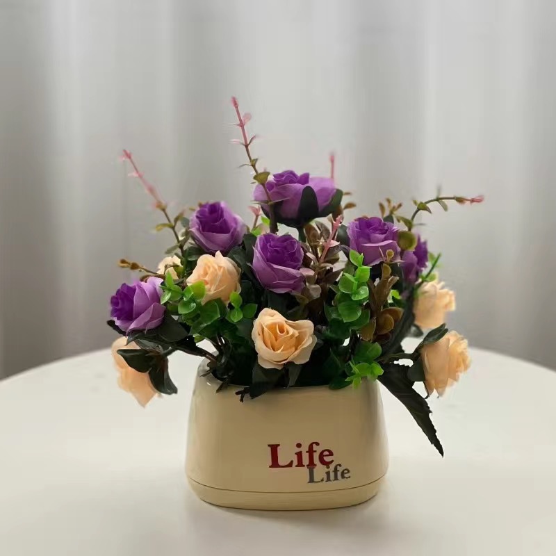 생명 분지-새로운 유럽 장미 보라색