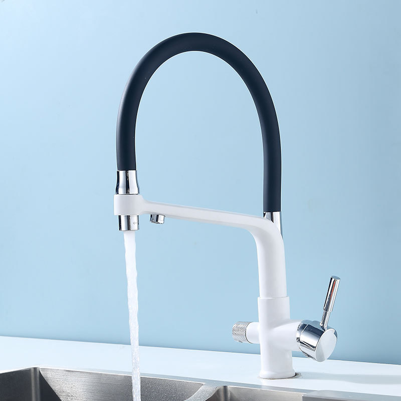 (흰색) 정수 소형 책상 램프