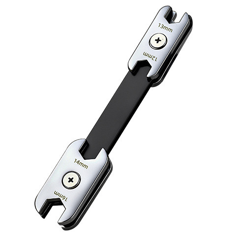 Llave de ajuste manual de doble propósito de apertura de flores de ciruela portátil multiespecificación 360 grados rotativa 8 en 1 llave de ajuste