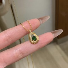 葫芦项链女2025年新款新中式百搭个性气质小众设计送妈妈闺蜜礼物