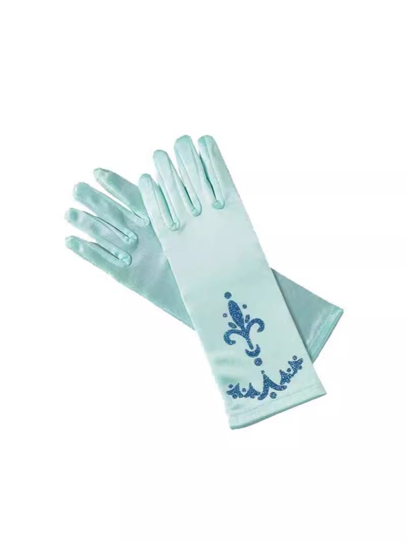 Fábrica directa de hielo y nieve con guantes princesa Elsa juguetes de rol para chicas guantes de impresión de sardinas