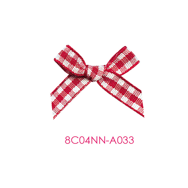 Yao Ming 2 puntos accesorios de ropa interior de lazo a cuadros escoceses accesorios de ropa de lazo pequeño lazo de cinta