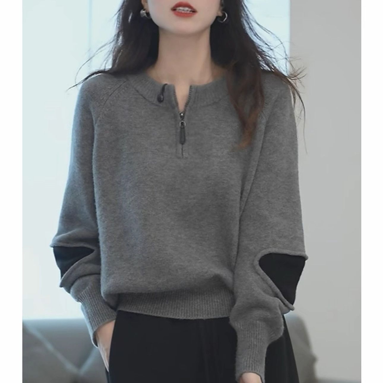 Cashmere knitted elegant woolen base body-friendly winter sweater…