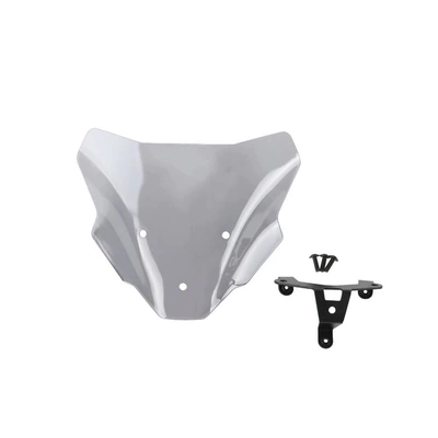 Motorcycle front windshield Motorcycle Windshield Deflector Front - gray
