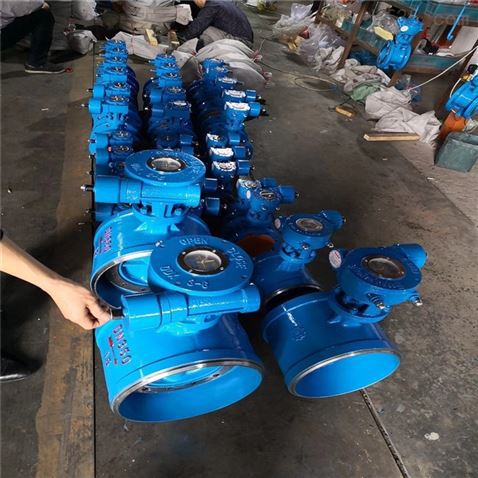 FDD343H-16C DN450 防盗法兰蝶阀  防盗蝶阀、防盗蝶阀