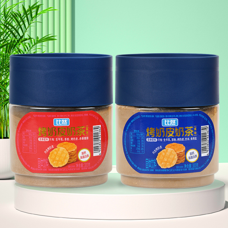 Baked Milk Skin Milk Tea 300g Canned Simple Ingredients High Calcium Milk Tea Powder Sweet and Salty Flavor Inner Mongolia Milk Tea Baked Milk Skin Milk Tea 300g Canned Simple Ingredients High Calcium Milk Tea Powder Sweet and Salty Flavor Inner Mongolia Milk Tea