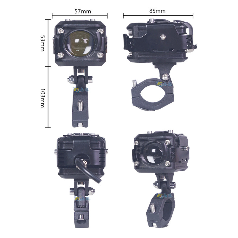 Motorcycle Spotlight Shell Electric Vehicle Light Shell Auto Motorcycle Light Shell Accesorios de fundición a presión
