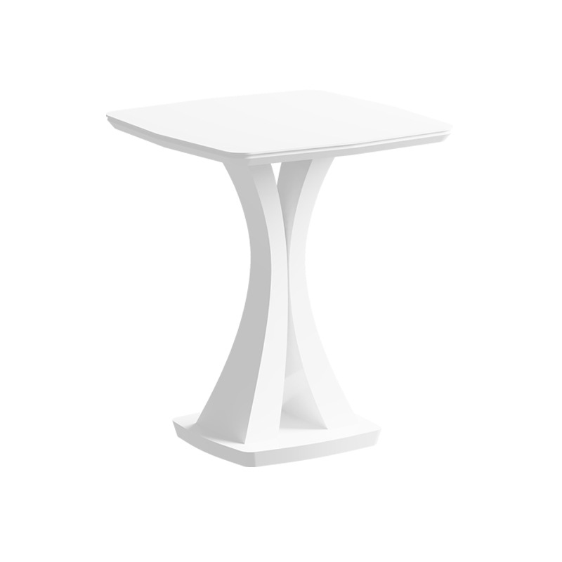 Inswind mesa de mesa mesa mesa de té mesa de comedor sofá mesa redonda simple esquina moderna mesa pequeña balcón