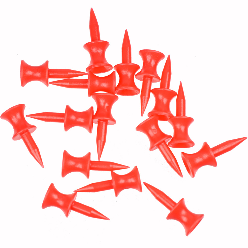 Golf de plástico Bola de uñas Golf Tee suministros práctica de Golf asiento de la bola 33mm