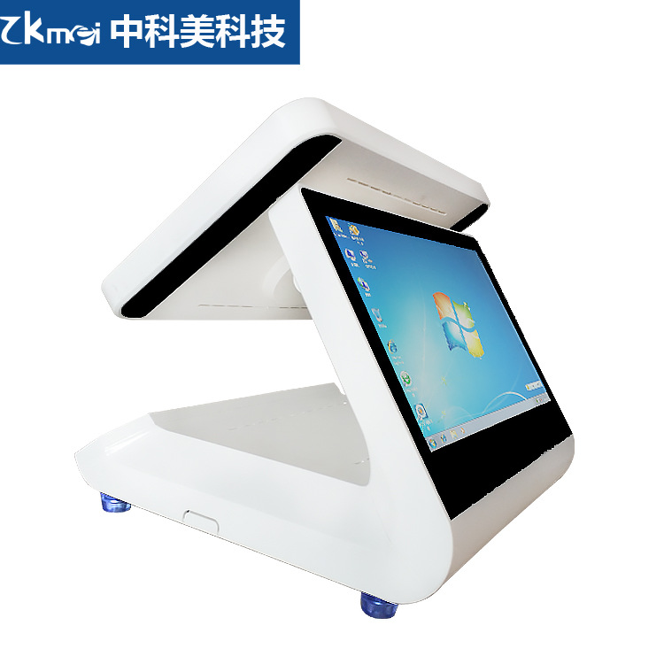 跨境11.6寸台式广告机肯德基收银机游客入住信息登记访客机厂家