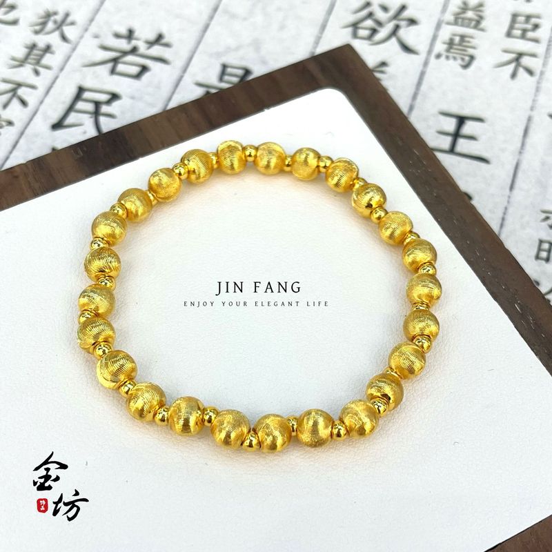 金店同型銅メッキ24k真金猫目玉ブレスレット新中国式潮風シンプルな女性ブレスレット手串|undefined
