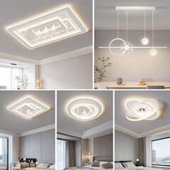 北歐全光譜客廳燈吸頂燈高級感臥室燈主燈大氣餐廳燈中山家裝燈飾