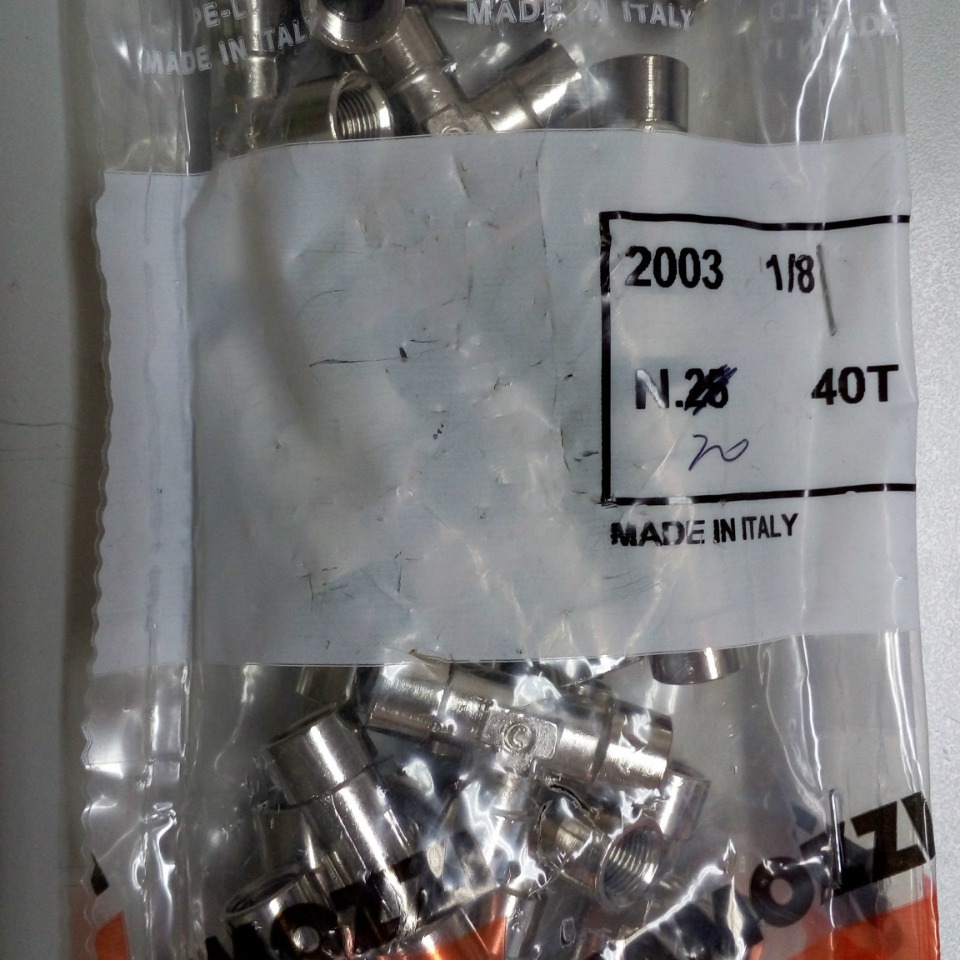 管道接头  2003-1/8  CAMOZZI 康茂胜 管道接头T形三通