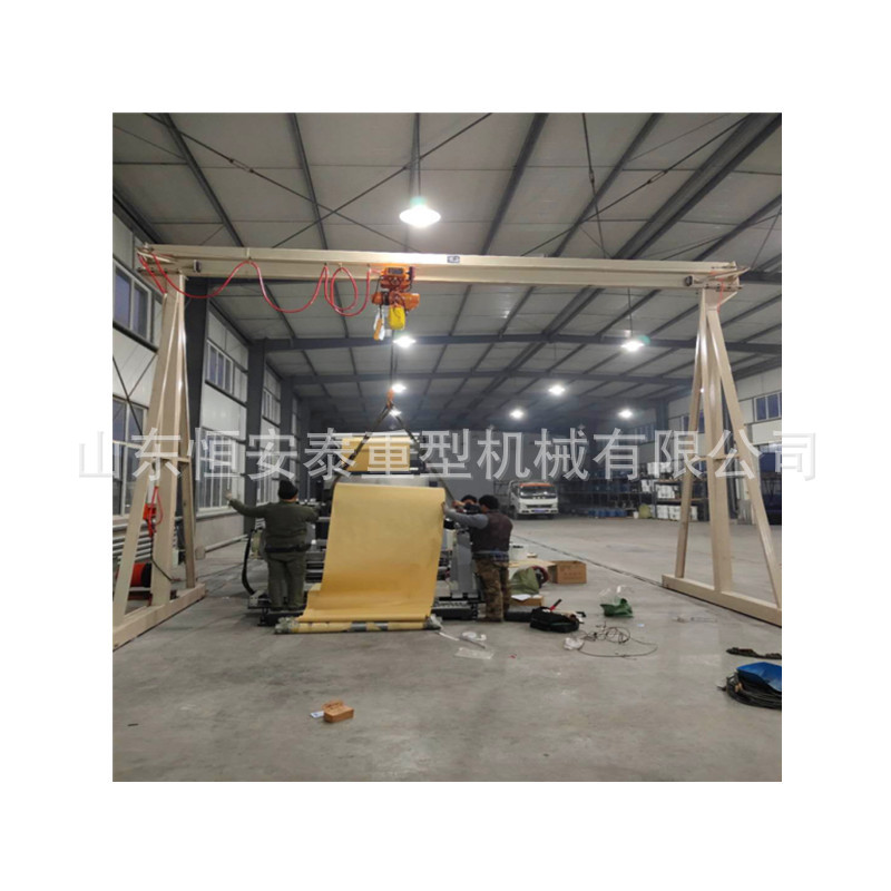 供应龙门架小型单梁龙门吊起重机 移动 固定龙门架 电动