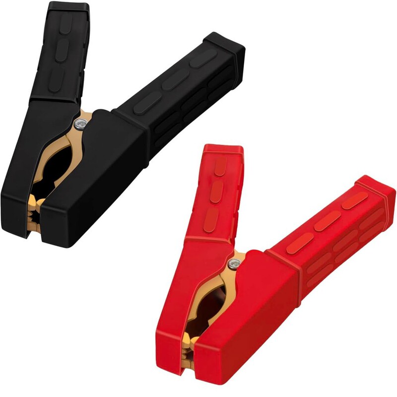 Thickened battery clip pure copper car fire line strong crocodile clip battery wire connecting line clip small size Thickened battery clip pure copper car fire line strong crocodile clip battery wire connecting line clip small size