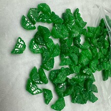 黄翡上下通孔蝴蝶元宝散珠翡翠绿色蝴蝶巴山翠diy黄翡蝴蝶散珠