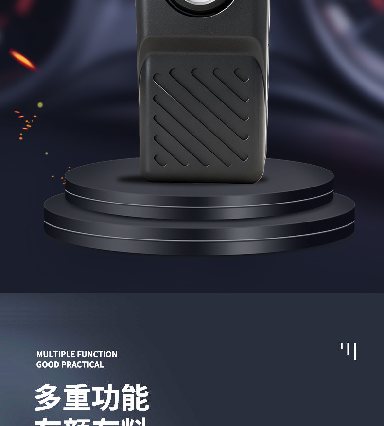 Car-Mounted Wireless Air Pump, Lithium Battery, High-Power, Portable Electric Car Tire High-Pressure Inflator
