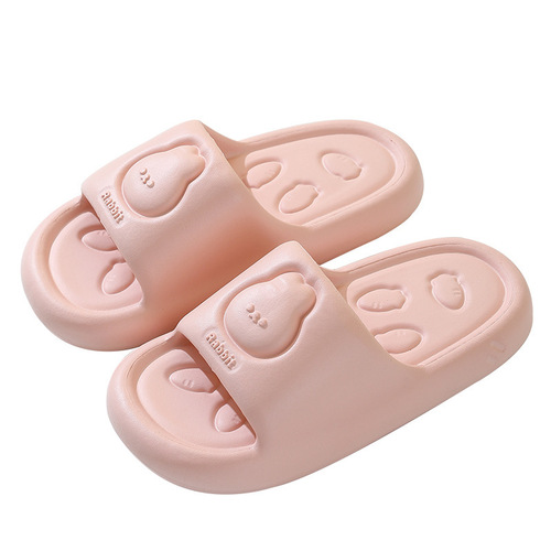 小熊夏季凉拖鞋女2024新款室内家居拖男士情侣踩屎感外穿浴室防滑