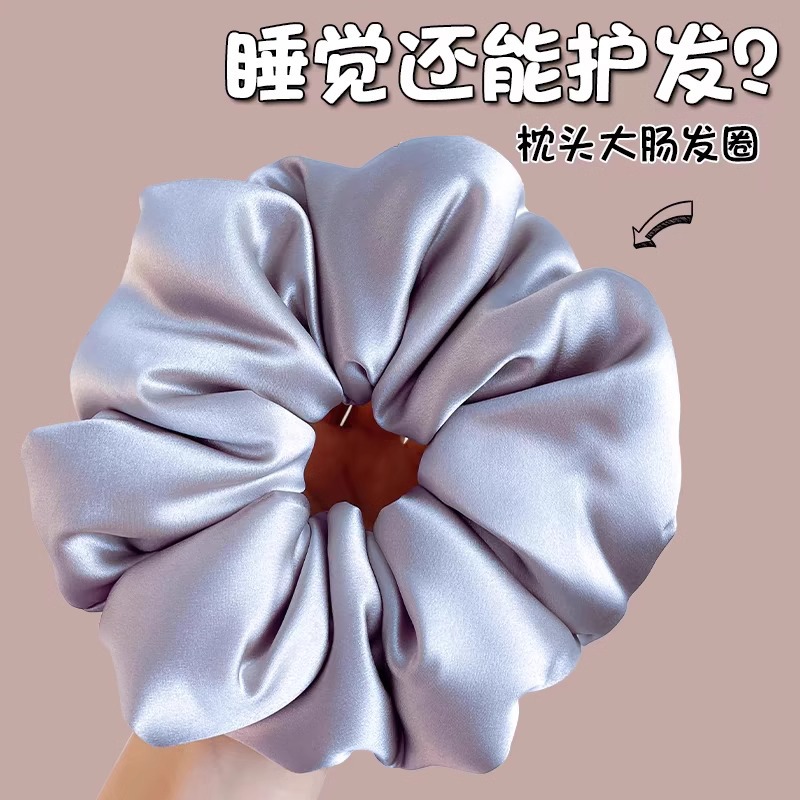 2025 nuevo anillo de cabello del intestino grueso para dormir bolas de cabello de cabello para crear una cuerda de bobina natural de alta calidad simple tocado