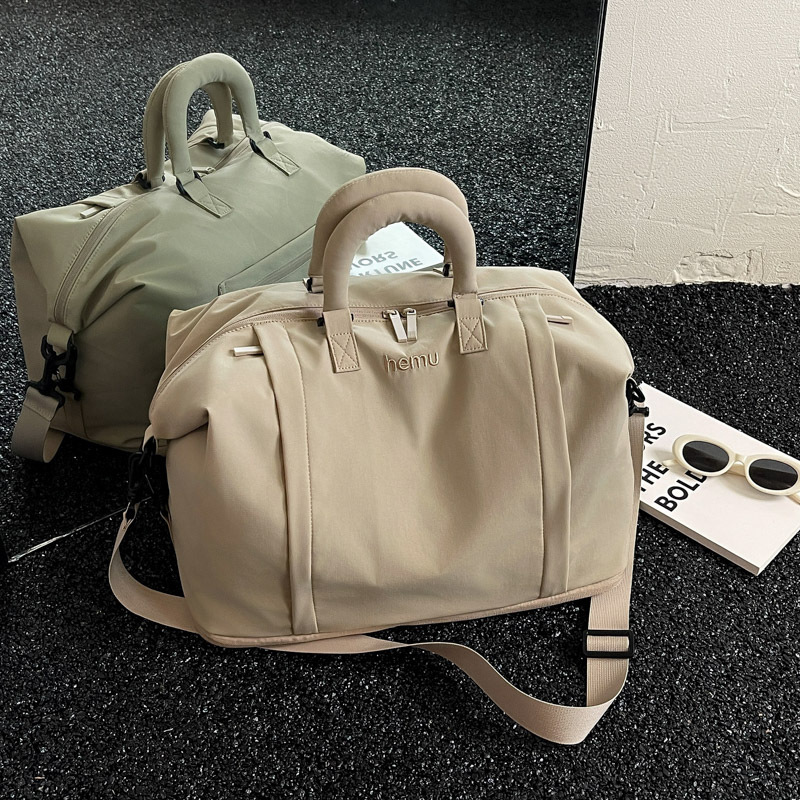 Cross-border exclusive large-capacity travel bag, lightweight portable crossbody bag for outdoor use, gym dry-wet separation portable luggage bag