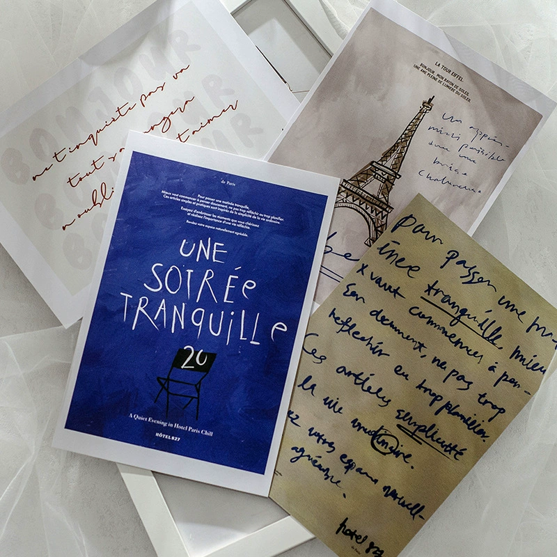 Винтаж Париж английский фото украшения карты ногтей ювелирные изделия фотография Фон бумажная карта