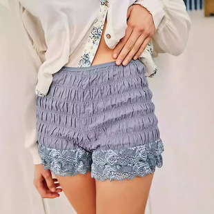 2024 Amazon Aliexpress Foreign Trade Fashion Dyed Lace Ten-Color Multi-Size Shorts