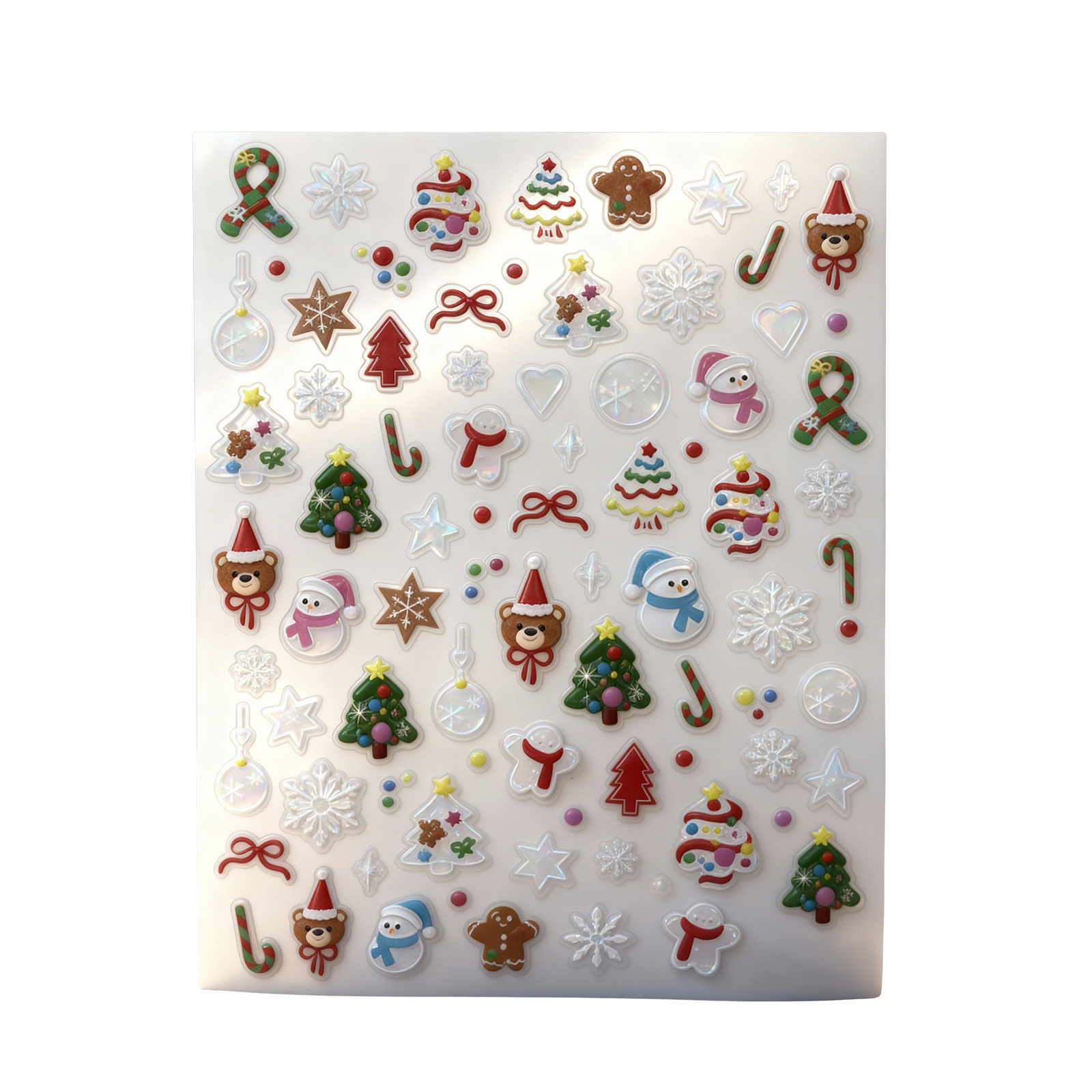 Christmas Nail Sticker Pattern Festival DIY Creative Nail Accessories_voghion.com
