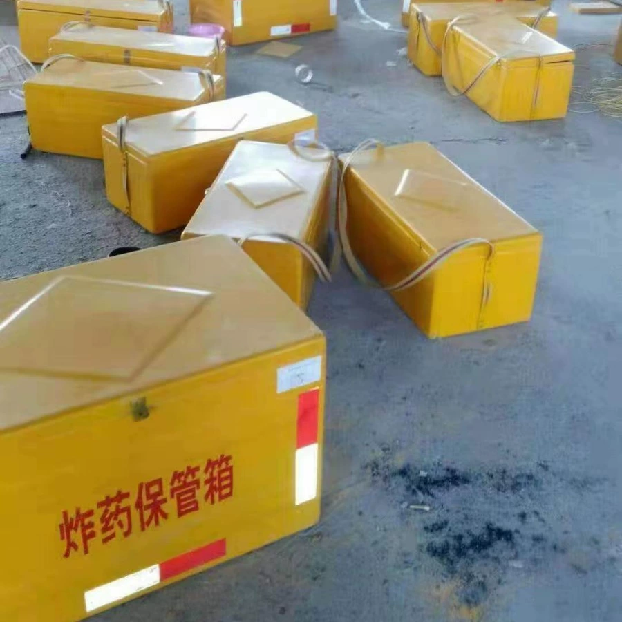 800X600X600 ящик для хранения жареных лекарств из стекловолокна, ящик для хранения пожарных продуктов для горнодобывающих работ