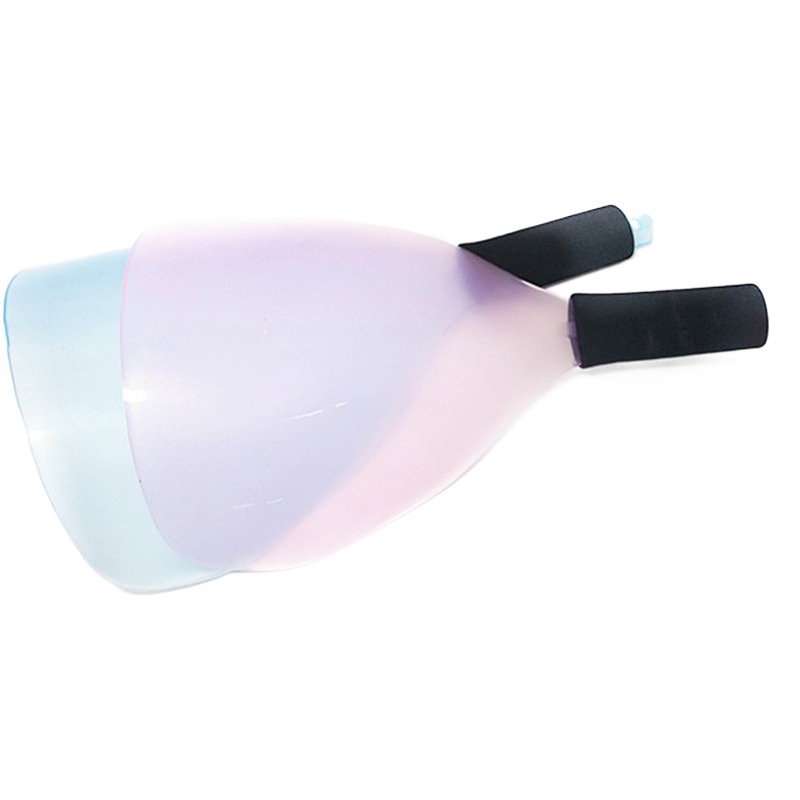 Hair Salon Special Shielding Mask Spray Face Protection Hairdressing Mask Sponge Handle Anti-Slip Mask Thickeneded Hairspray Mask