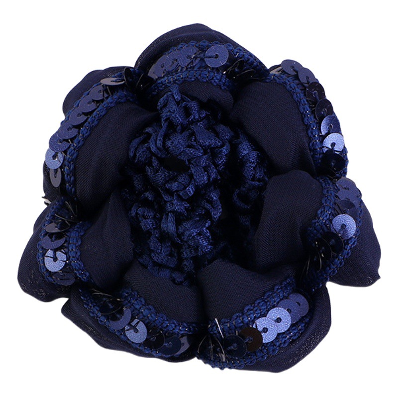 Ladies profesional lentejuelas flores hechas a mano red de cabello bailarina de ballet cabeza de pelo bolas de cabeza cabeza de red niños tocado