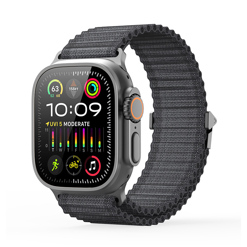 Aplicable AppleWatch correa de reloj de Apple al aire libre iWatch10 generación correa de reloj de diámetro de nylon trenzado al por mayor image 6