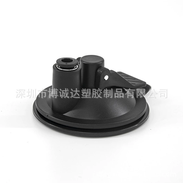 Универсальный держатель на присоске 68 мм, черный, пластиковый, для игрушек, аксессуаров для животных, дразнилки для кошек и собак