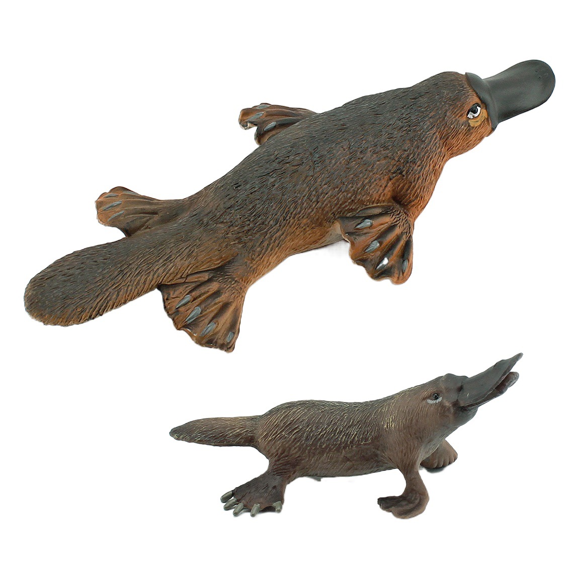 Transfronterizo Amazonas bosque mamíferos ornitorrinjo modelo de los niños Cognición de nutria de pato australiano adornos de escritorio