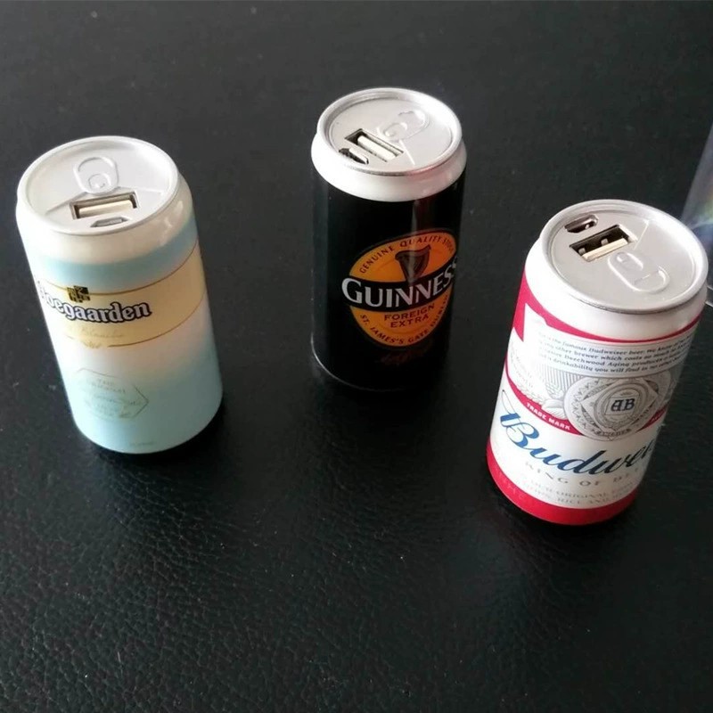 Botella de vino portátil banco de energía Mini cerveza pequeña teléfono móvil bolsillo de energía móvil puede banco de energía regalo