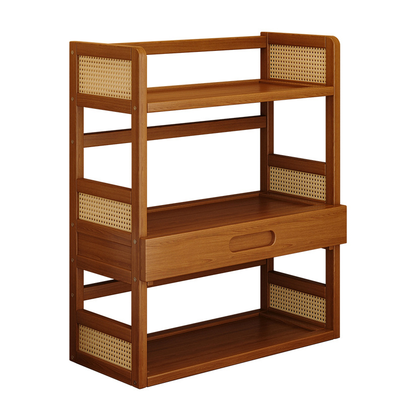 Estante de escritorio simple estante de almacenamiento multicapa dormitorio estante de escritorio para estudiantes en el hogar estante de ordenamiento de escritorio para el hogar estante de extracción