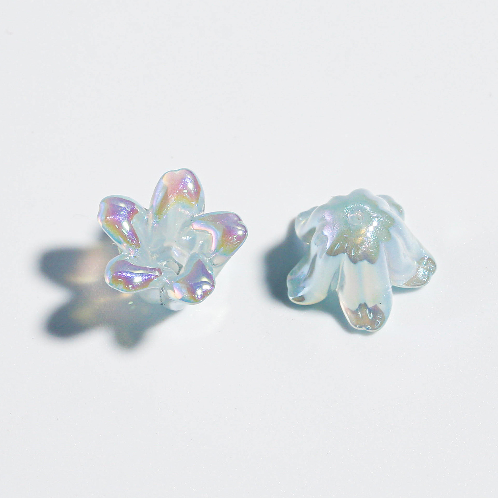 Cuentas de Flor de Lirio de los Valles, Cuentas Sueltas de Flor de Lirio, Bola de Flores, Accesorios de Joyería DIY, Cuentas a Granel