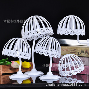 Children's Hat Rack, Hat Holder, Mother and Baby Store Hat Display Rack, Plastic Column Hat Storage Display Rack, Baby Cut Out Hat Support