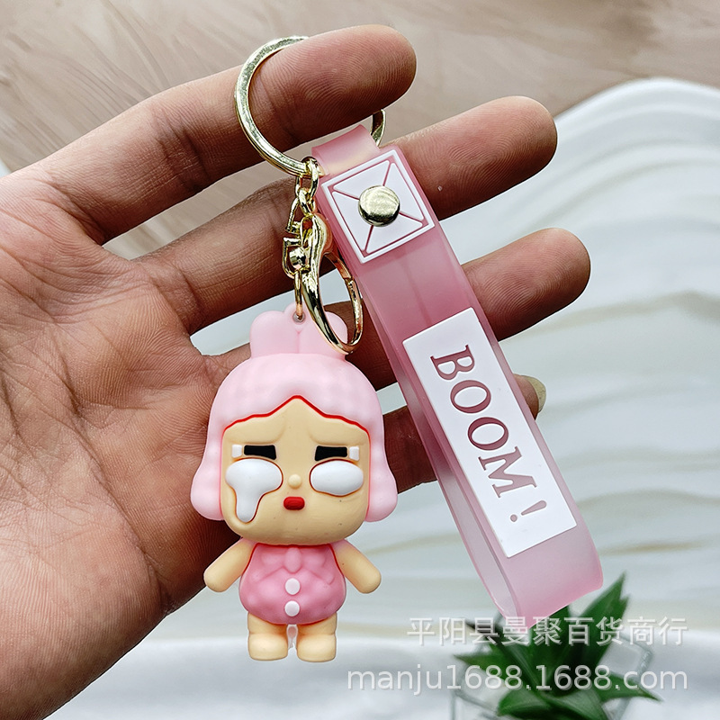 卡通拉布布挂件公仔可口可乐拉布布pvc钥匙扣盲盒挂饰服装辅料配|undefined
