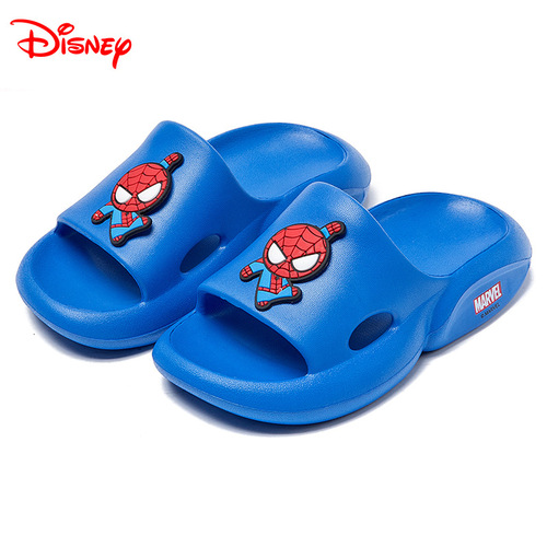 Disney Children's Slippers Summer Boys Indoor Non-slip Cartoon Bathroom Shower Slippers Can Be Worn Outside Children's Beach Shoes