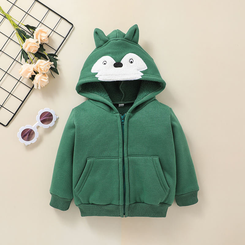 2021 Children's Clothing Long-sleeve Suit New Korean Style Children Cartoon Coat Trousers Two-piece Set display picture 4