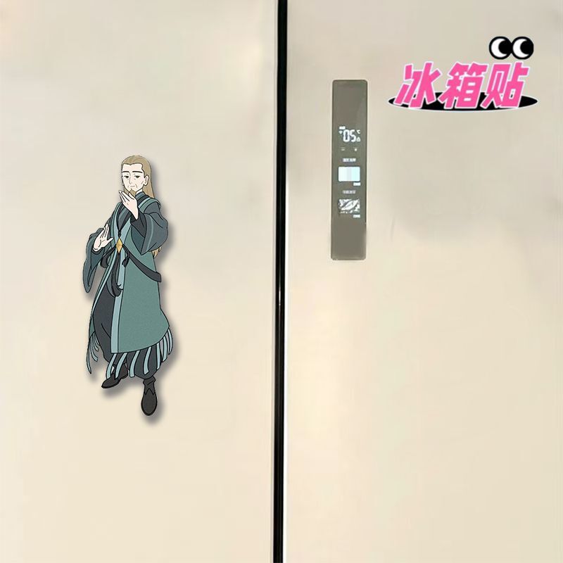无限罗小黑战记动漫电影周边卡通亚克力冰箱贴美观装饰室内精美|undefined
