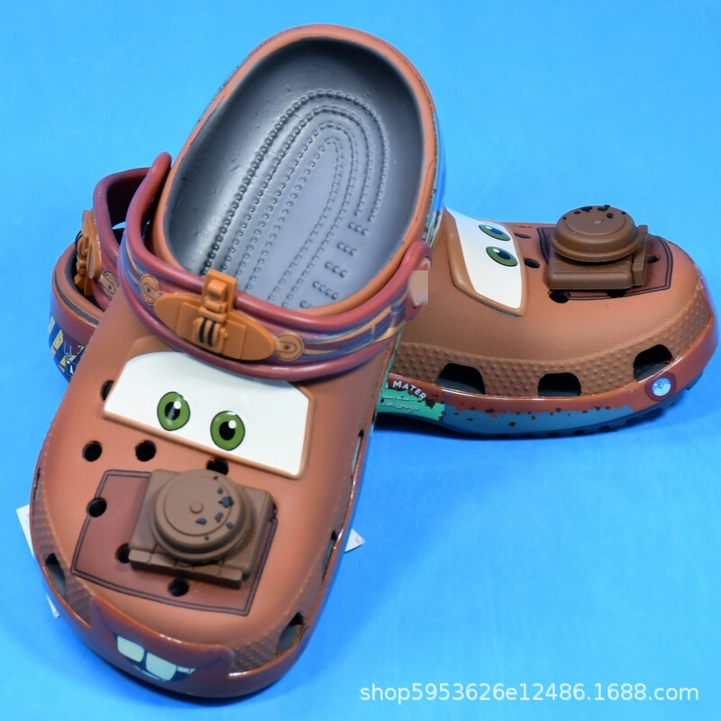 Mater and Mcqueen Parent-Child Clogs, Sandals, Beach Shoes, Clogs Mater and Mcqueen Parent-Child Clogs, Sandals, Beach Shoes, Clogs