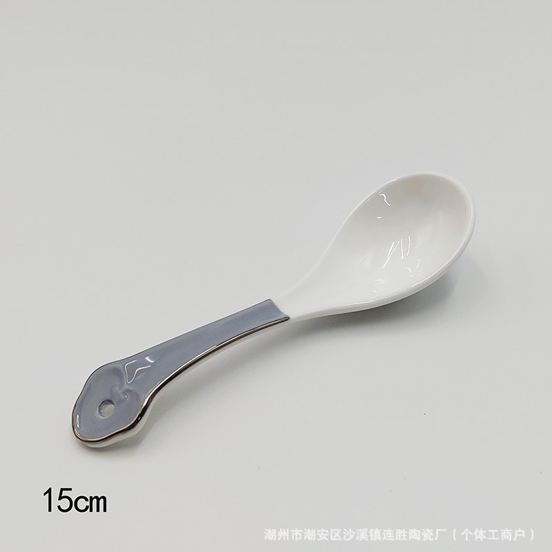 ホテルクラブ向け高級ボーンチャイナ食器セット、色釉金縁銀光山水模様、新中式宴会場テーブル装飾、直送|undefined