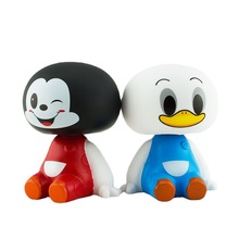 新年创意汽车用品 大白弹簧摇头公仔 工厂直供同款货源摆地摊玩具