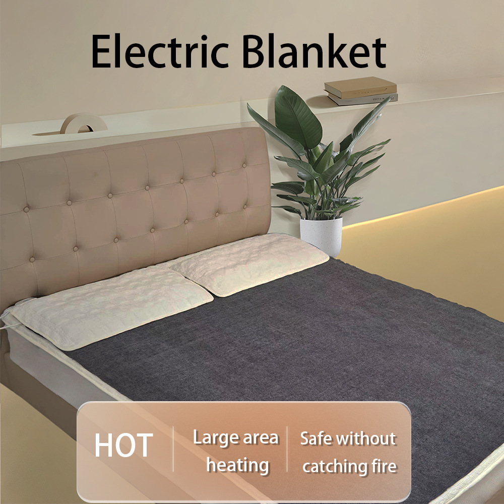 Coperta riscaldante elettrica standard 220V UE 110V Giappone USA AU Materasso caldo_voghion.com